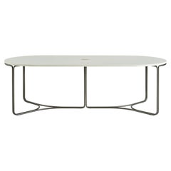 21st Century Lagoon Dining Table with Etro Logo by Etro Home Interiors
