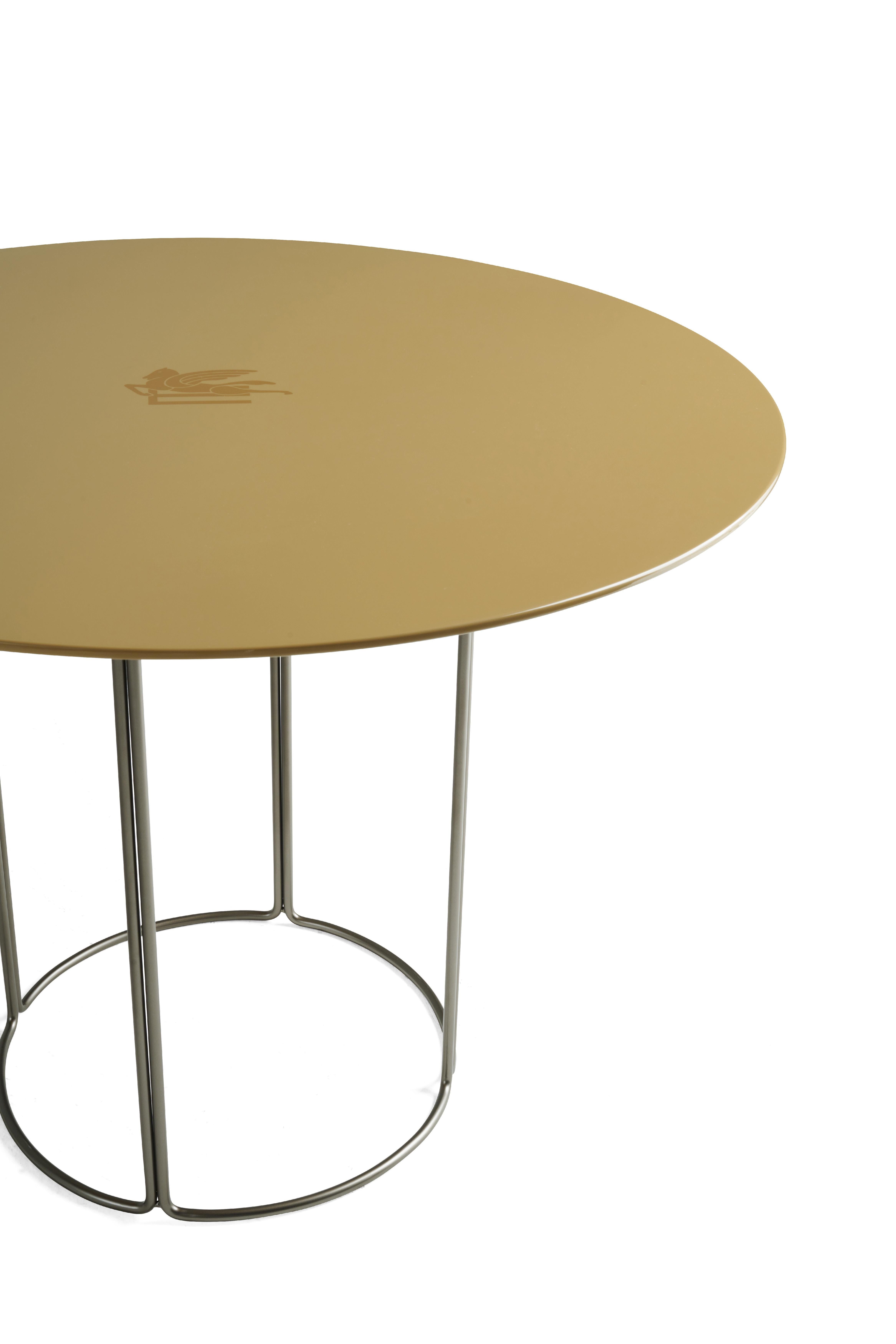 Modern 21st Century Lagoon Dining Table with Etro Logo on Top by Etro Home Interiors For Sale
