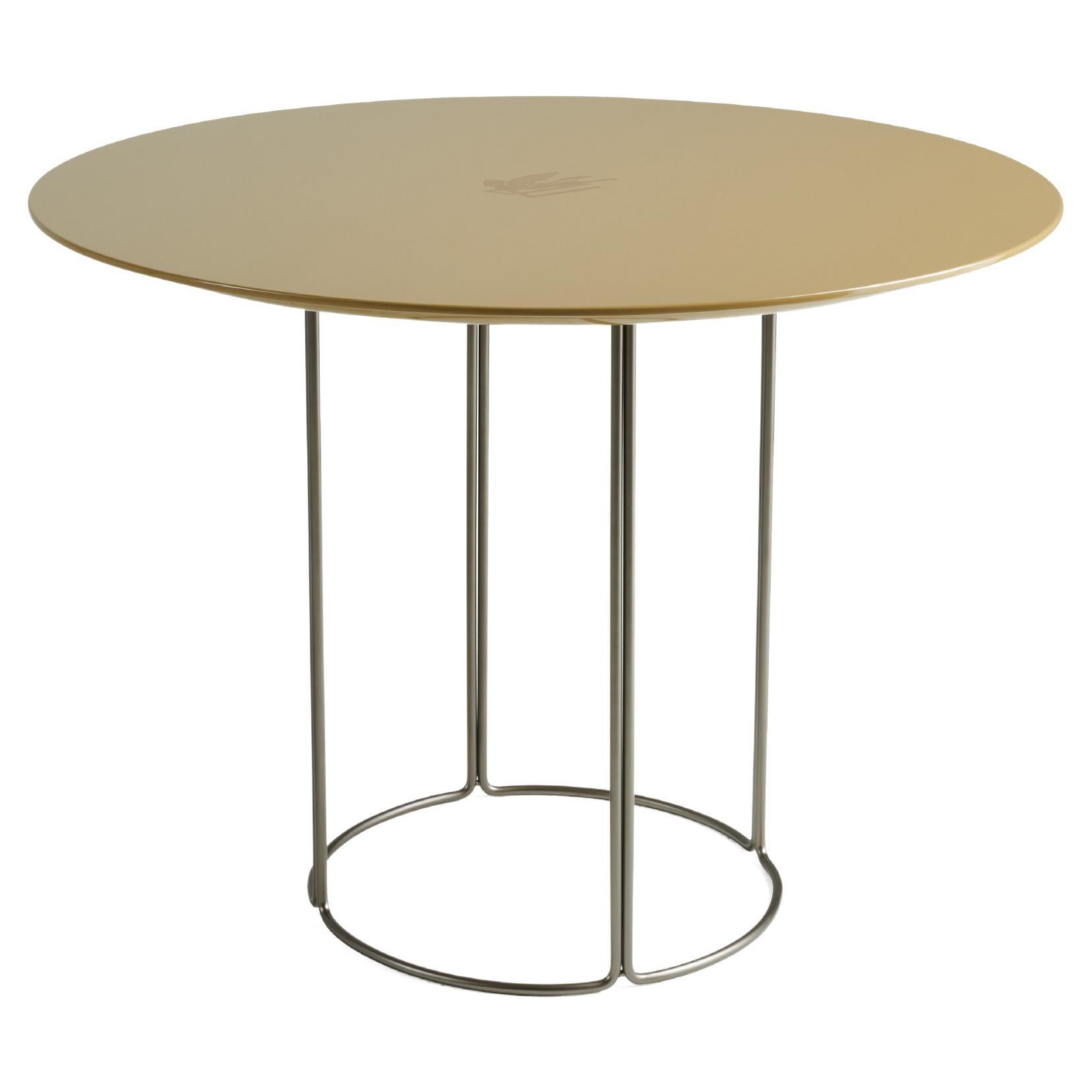 21st Century Lagoon Dining Table with Etro Logo on Top by Etro Home Interiors For Sale