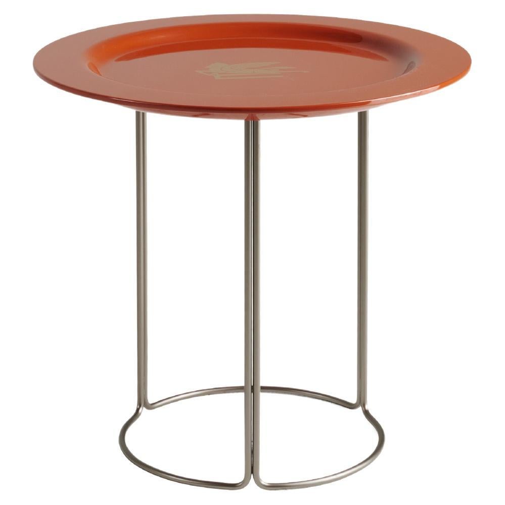 21st Century Lagoon Side Table with Polymethacrylate Top by Etro Home Interiors