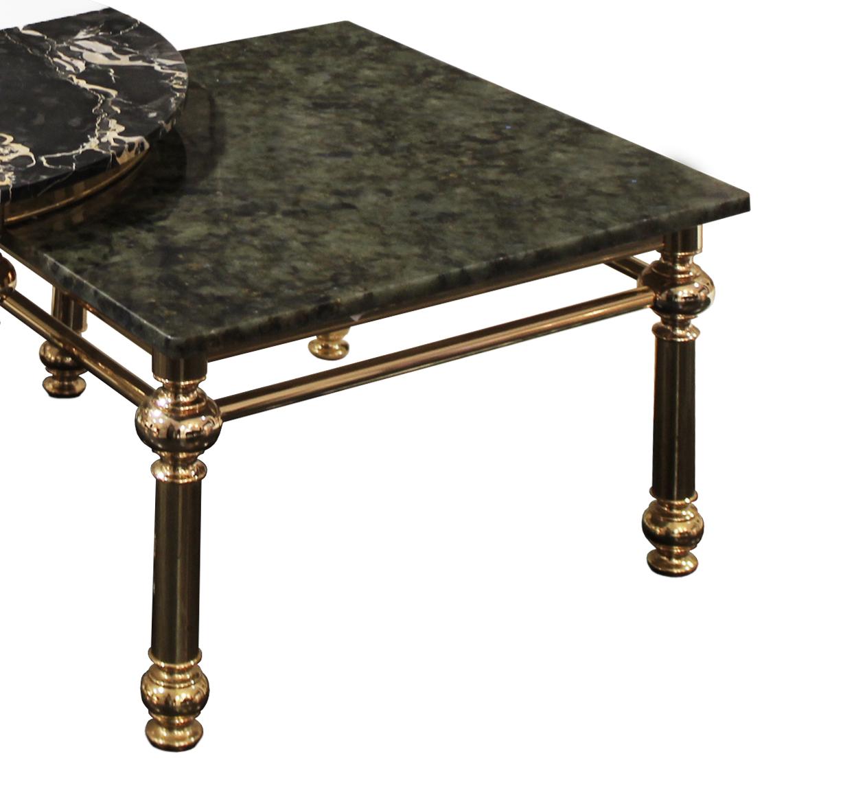 granite coffee table set