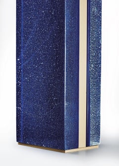 Lampe en verre Deep Blue par Hervé Langlais & Perrin et Perrin 2017 France