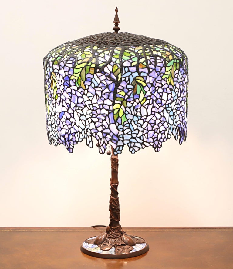 Tiffany wisteria table lamp store