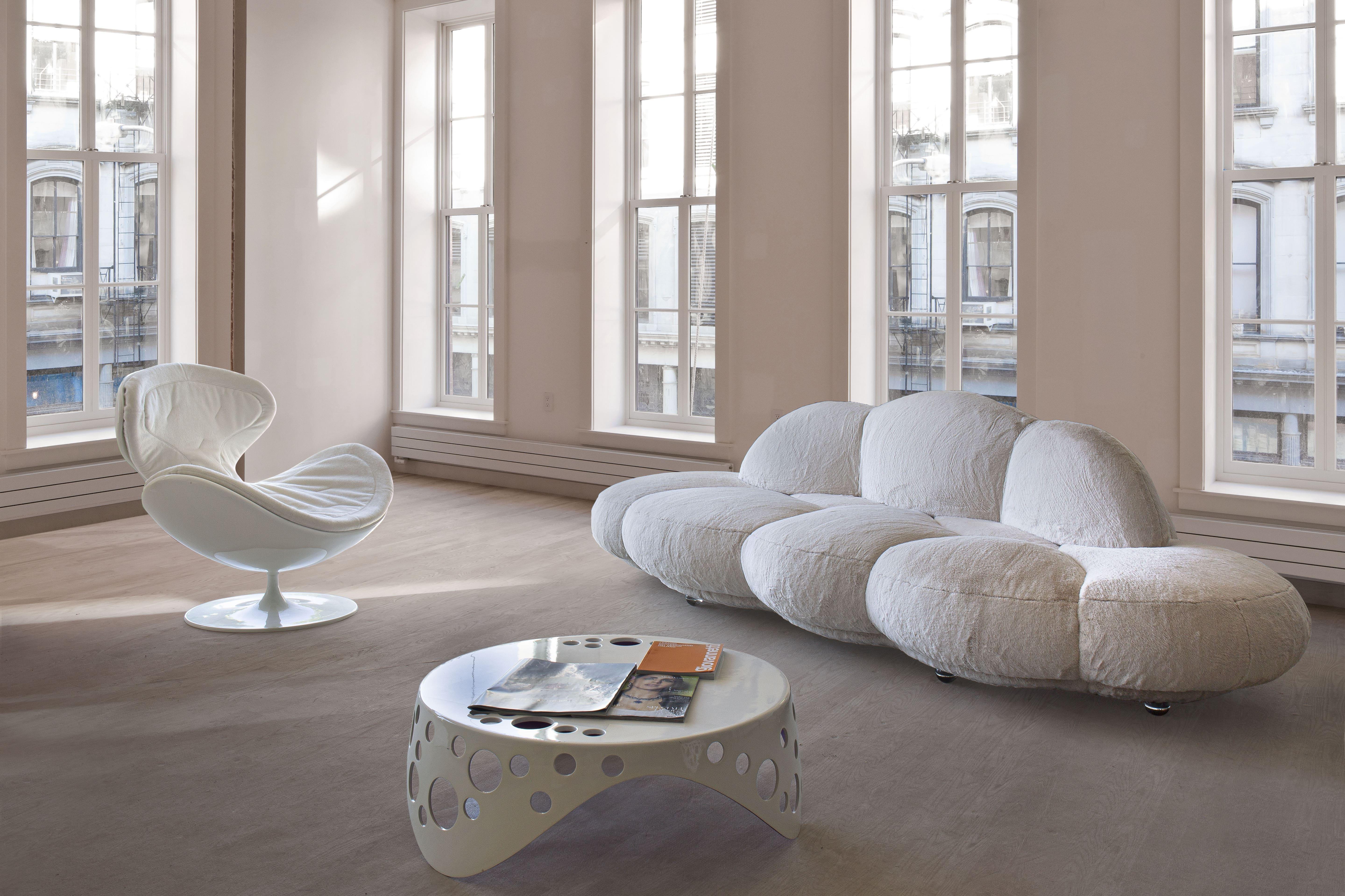 Mousse Giovannetti Collezioni 21st Century Le Nuvole Sofà WHITE designer S. Giobbi en vente