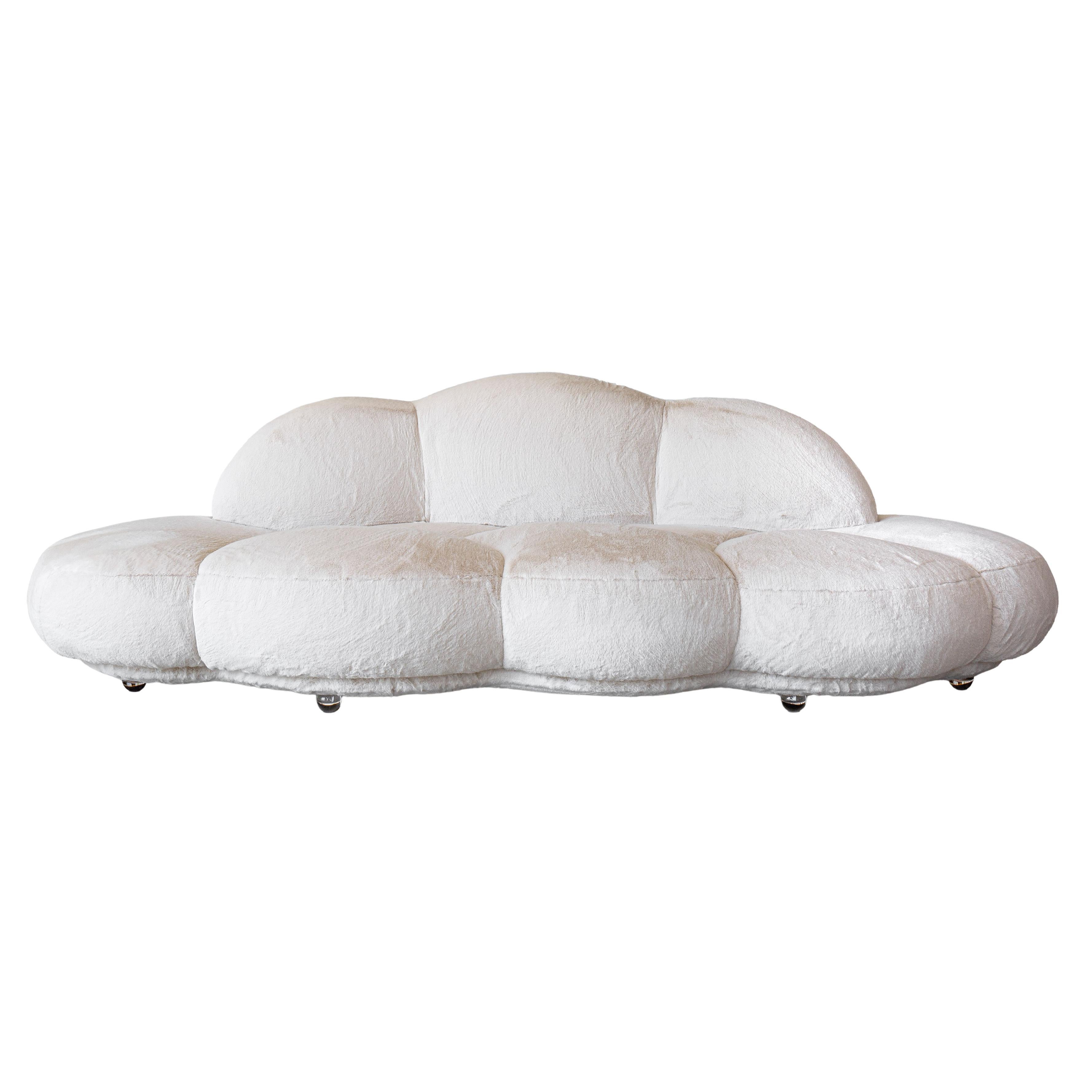 Giovannetti Collezioni 21st Century Le Nuvole Sofà WHITE designer S. Giobbi
