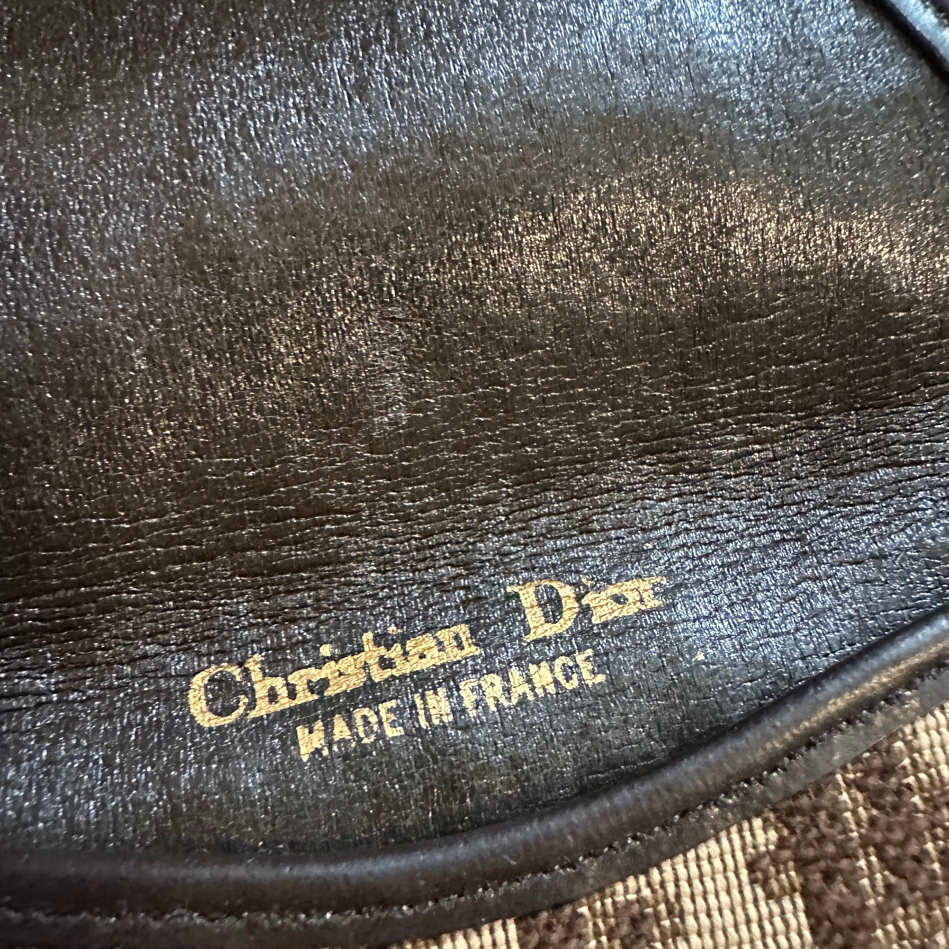 Funda de piel y lona con logotipo Siglo XXI para teléfono o gafas de Christian Dior en venta 5