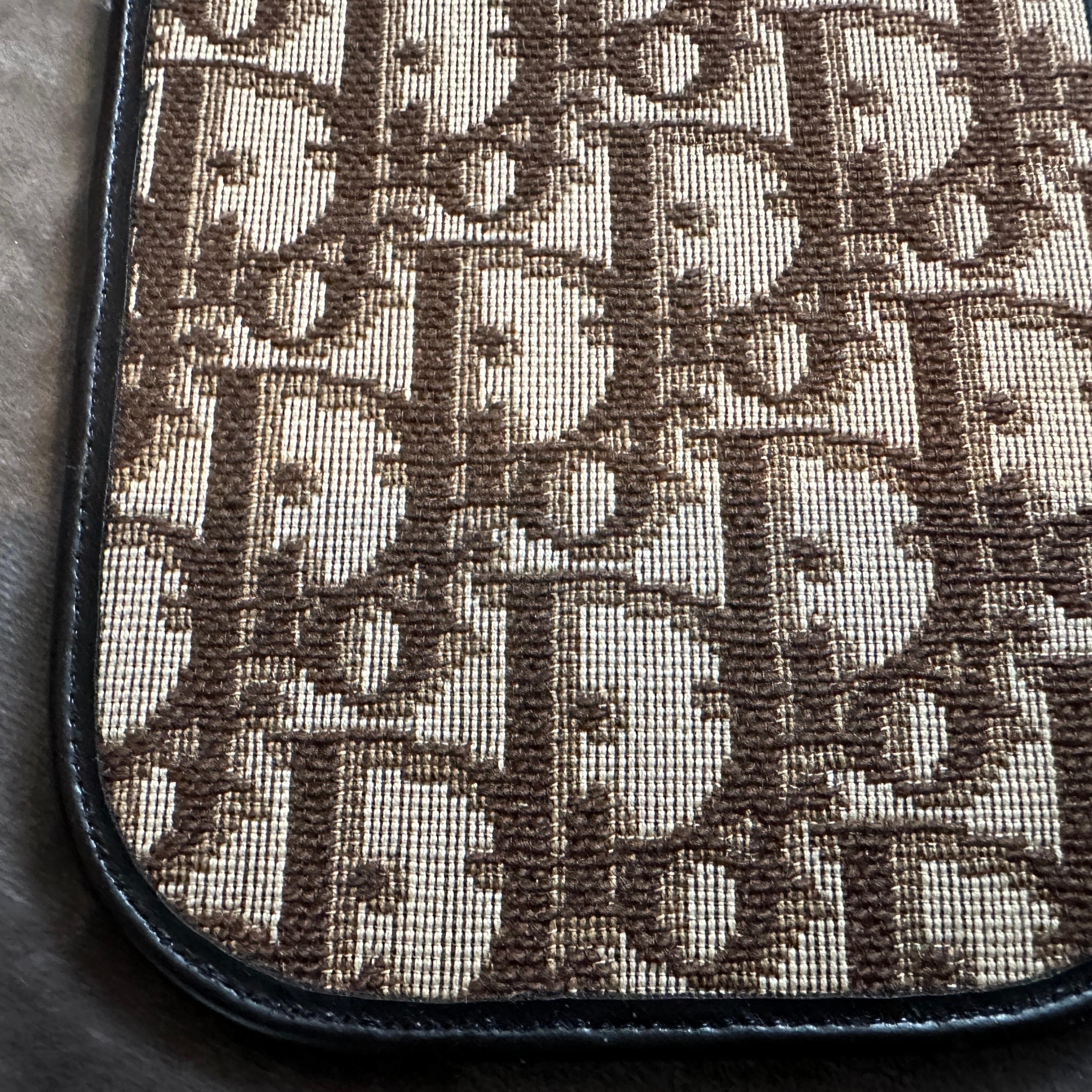 De las mujeres Funda de piel y lona con logotipo Siglo XXI para teléfono o gafas de Christian Dior en venta