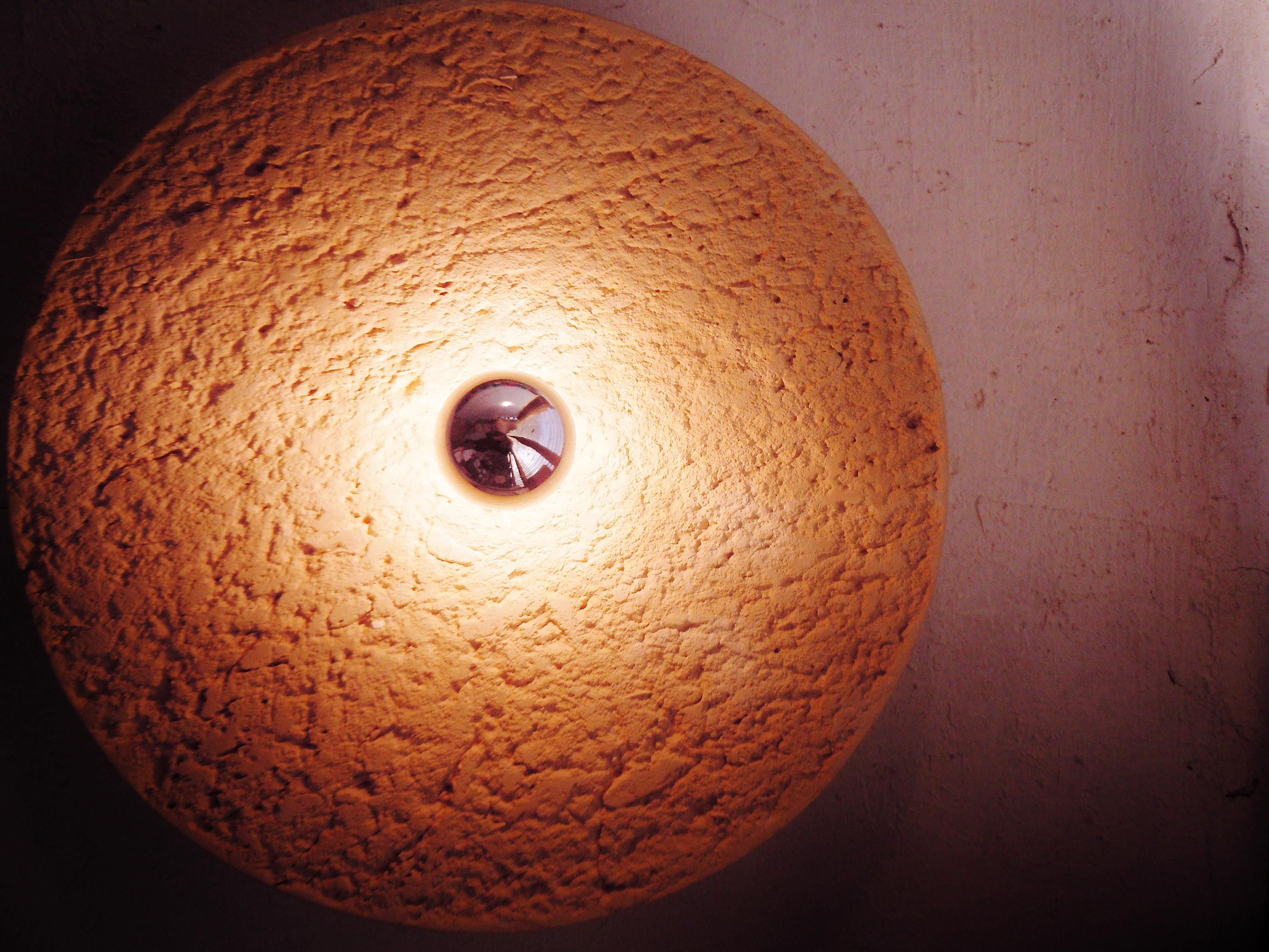 Italian 21st Century Light Sculpture Moon Ø by Renzo Buttazzo For Sale