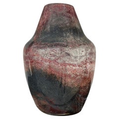 21st Century Lilac Italian Single Murano Glass Vase by Studio Salvadore