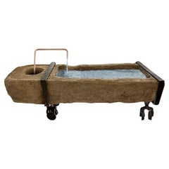 21st Century Limestone Fountain