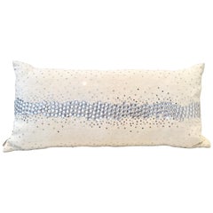 21st Century Linen & Crystal Down Bolster Pillow by, Sivaana