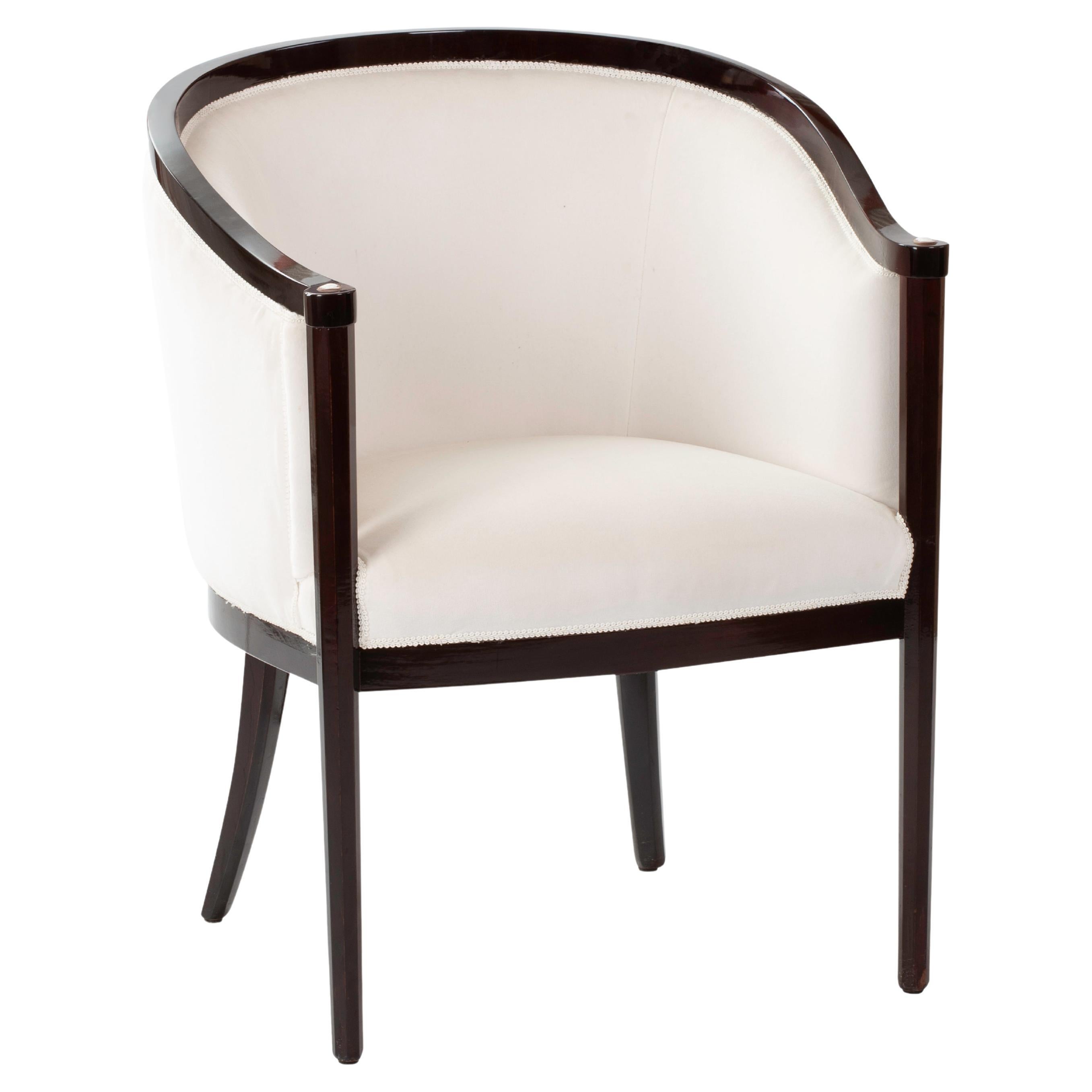 21st Century Lorsky Armchair, Velvet, Sardonic Shell, Solid Wood, Made in Italy