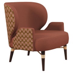 21st Century Louis I Armchair Rubelli Handmade in Portugal by Ottiu