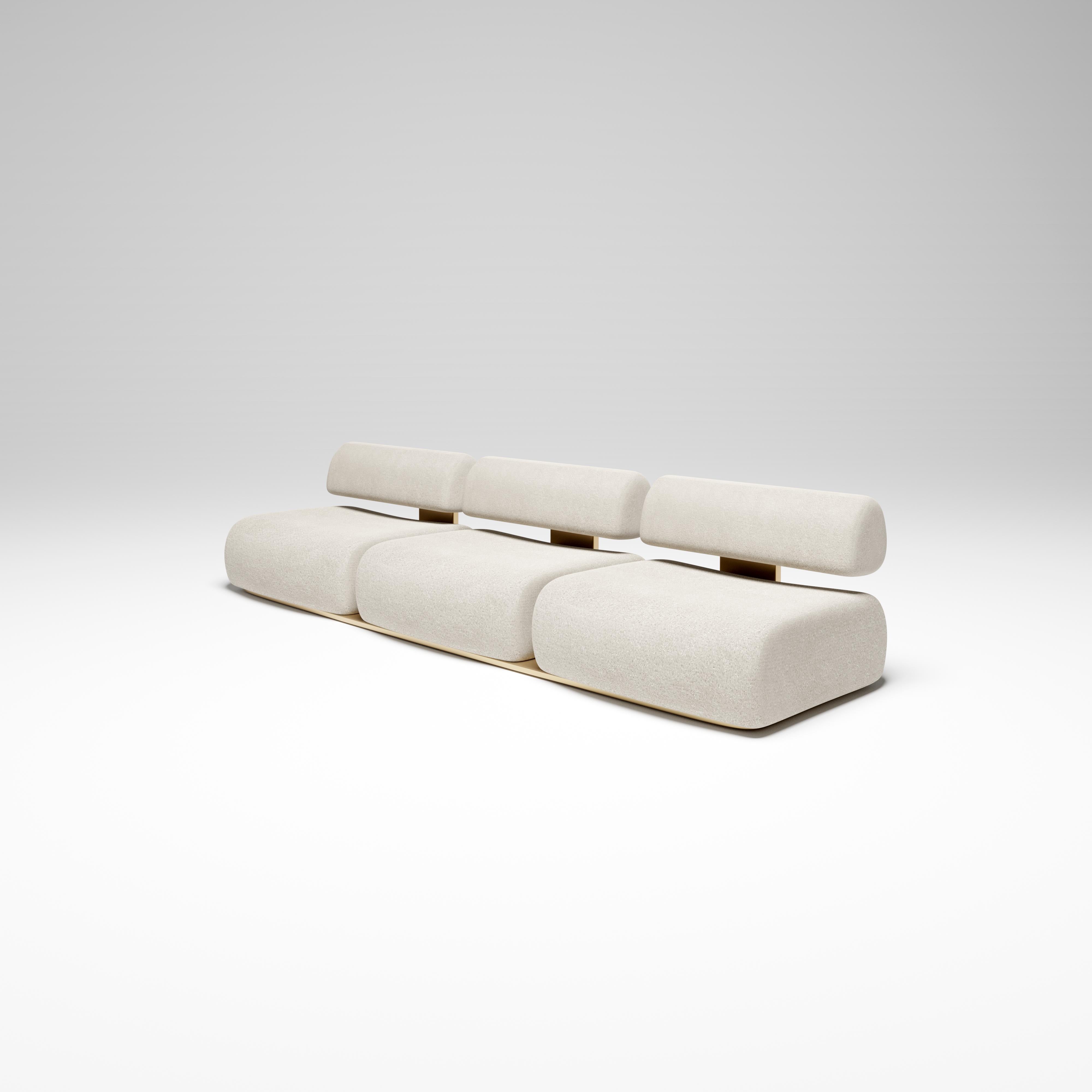 21st Century, Lounge 22 Collection Libre Low Straight Sofa by Studio SORS 1