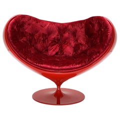 Fauteuil pivotant Love de Giovannetti, design S.Santantonio