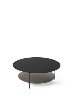 Table centrale Lowery du 21e siècle en métal par Gianfranco Ferré Home