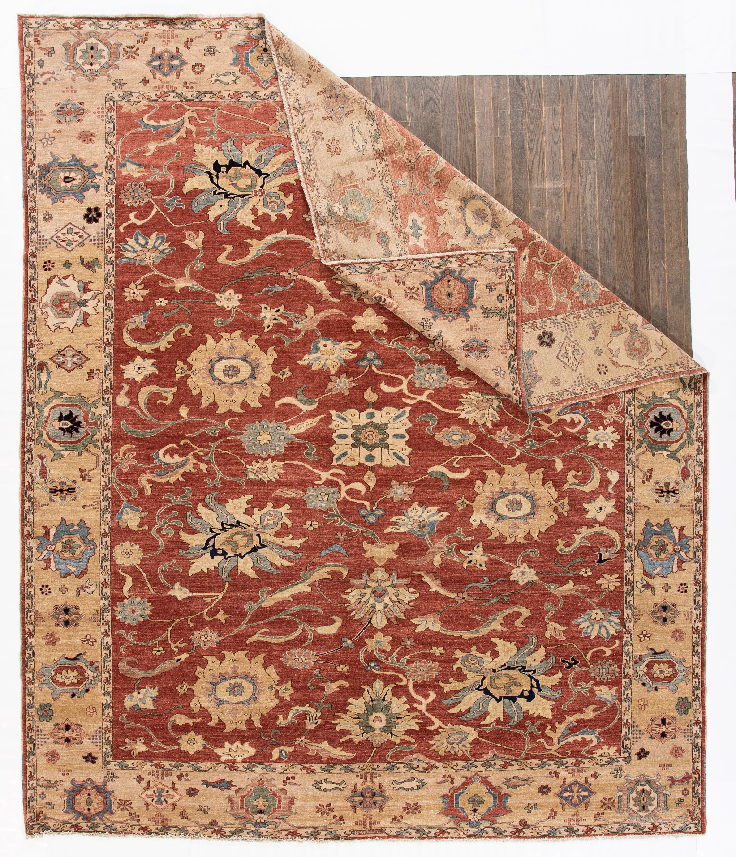 Tapis de style persan Mahal du 21e siècle avec motif sur toute sa surface Neuf - En vente à Norwalk, CT