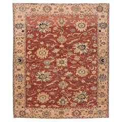 Tapis de style persan Mahal du 21e siècle avec motif sur toute sa surface
