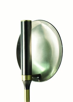 21st-Century, marble and Brass applique