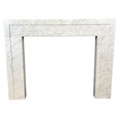 21st Century Marble Fireplace Surround