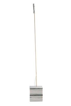 21st Century Marble Lightning Calacatta LUNA LUCE Floor Lamp, Gallery stock