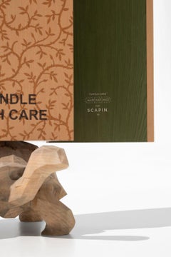 Meuble de rangement de rangement Marcantonio du 21e siècle en bois de tortue incrusté, édition limitée