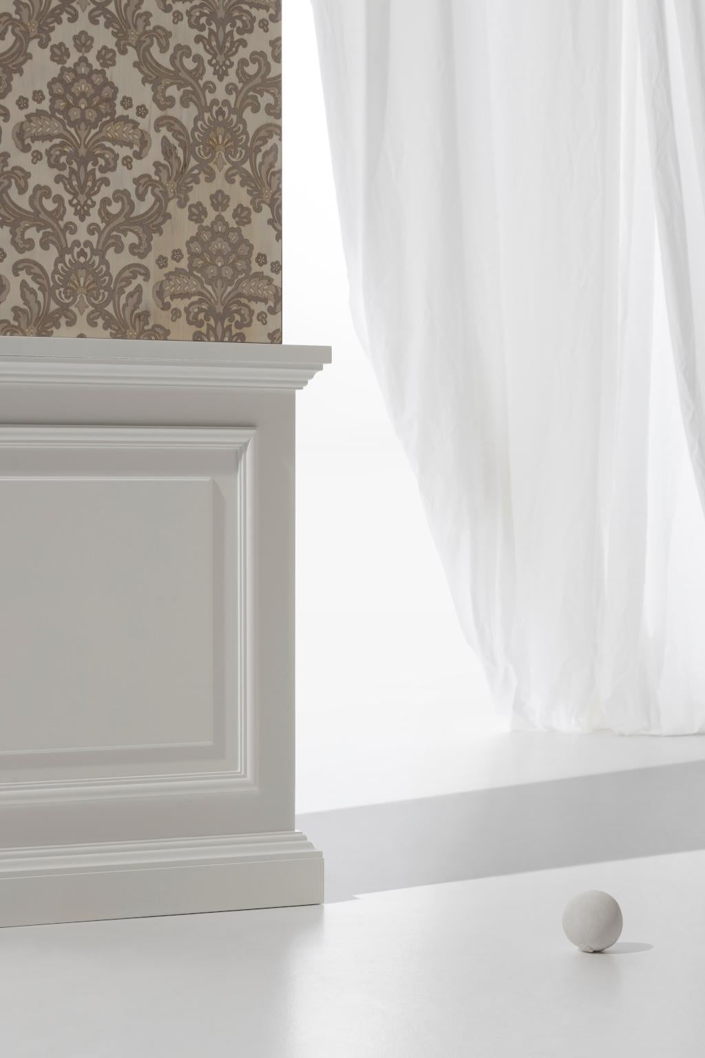 Incrusté Meuble de rangement de rangement Marcantonio du 21e siècle Boiserie en édition limitée en vente