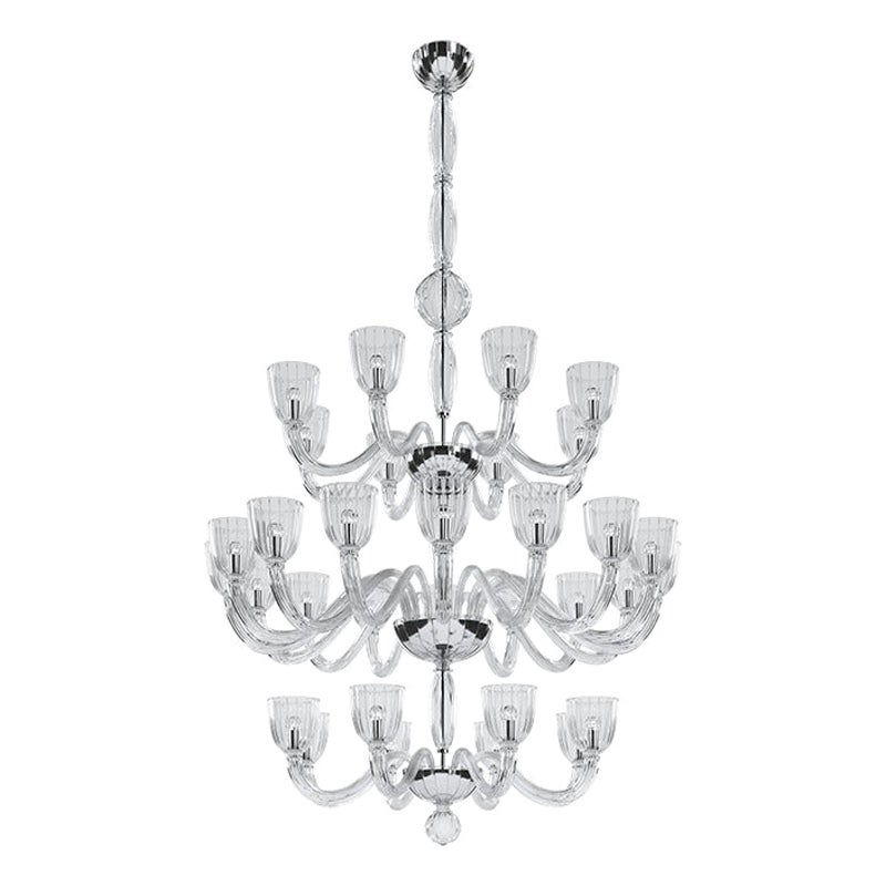 Siglo XXI Martinengo Lámparas de cristal de 20 luces by Venini