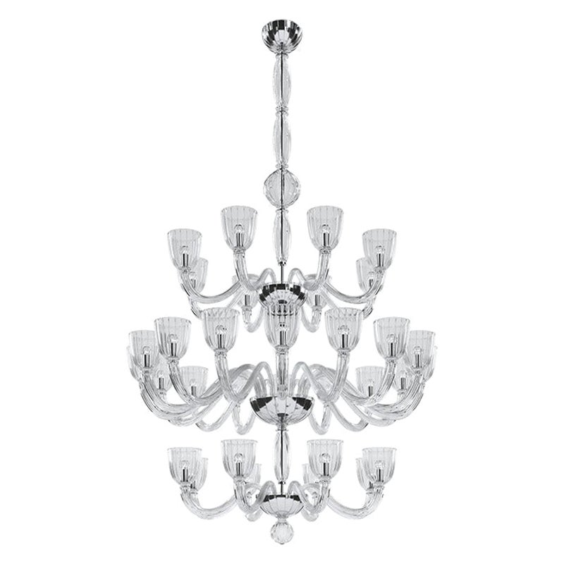 Siglo XXI Martinengo Lámparas de 32 luces de cristal by Venini