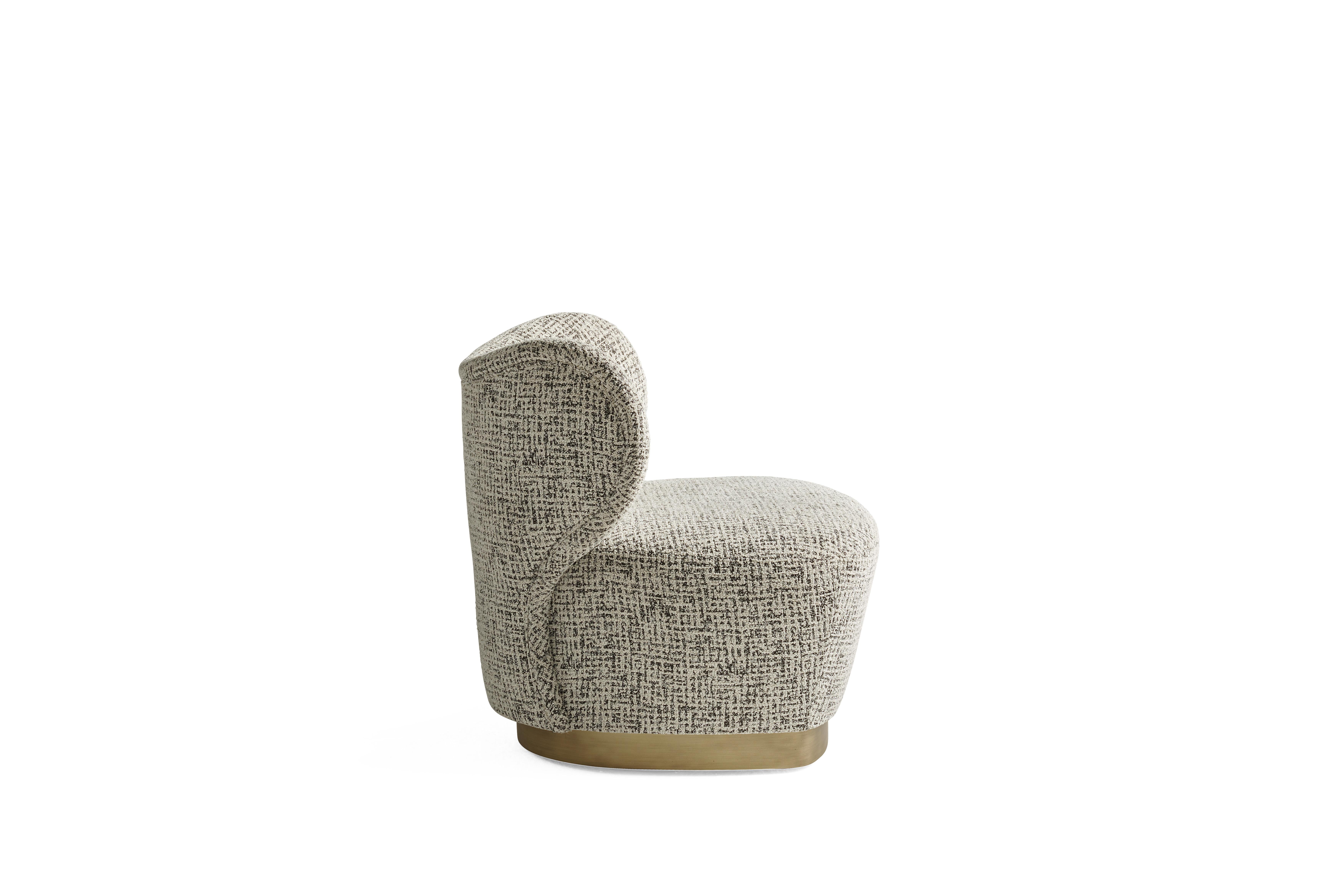 Modern 21st Century Marvila Armchair in Fabric by Gianfranco Ferré Home For Sale