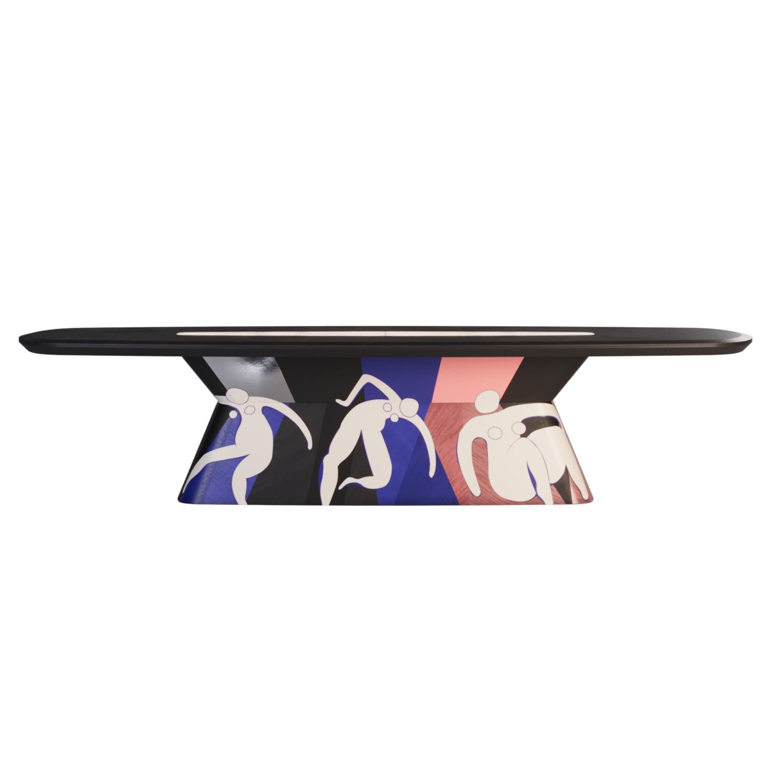 Contemporary 21st Century Matisse-Inspired La Danse Dining Table For Sale