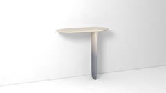 21st Century Matteo Cibic Console Table Matt FadedLacqueredMDF Scapin Collezioni