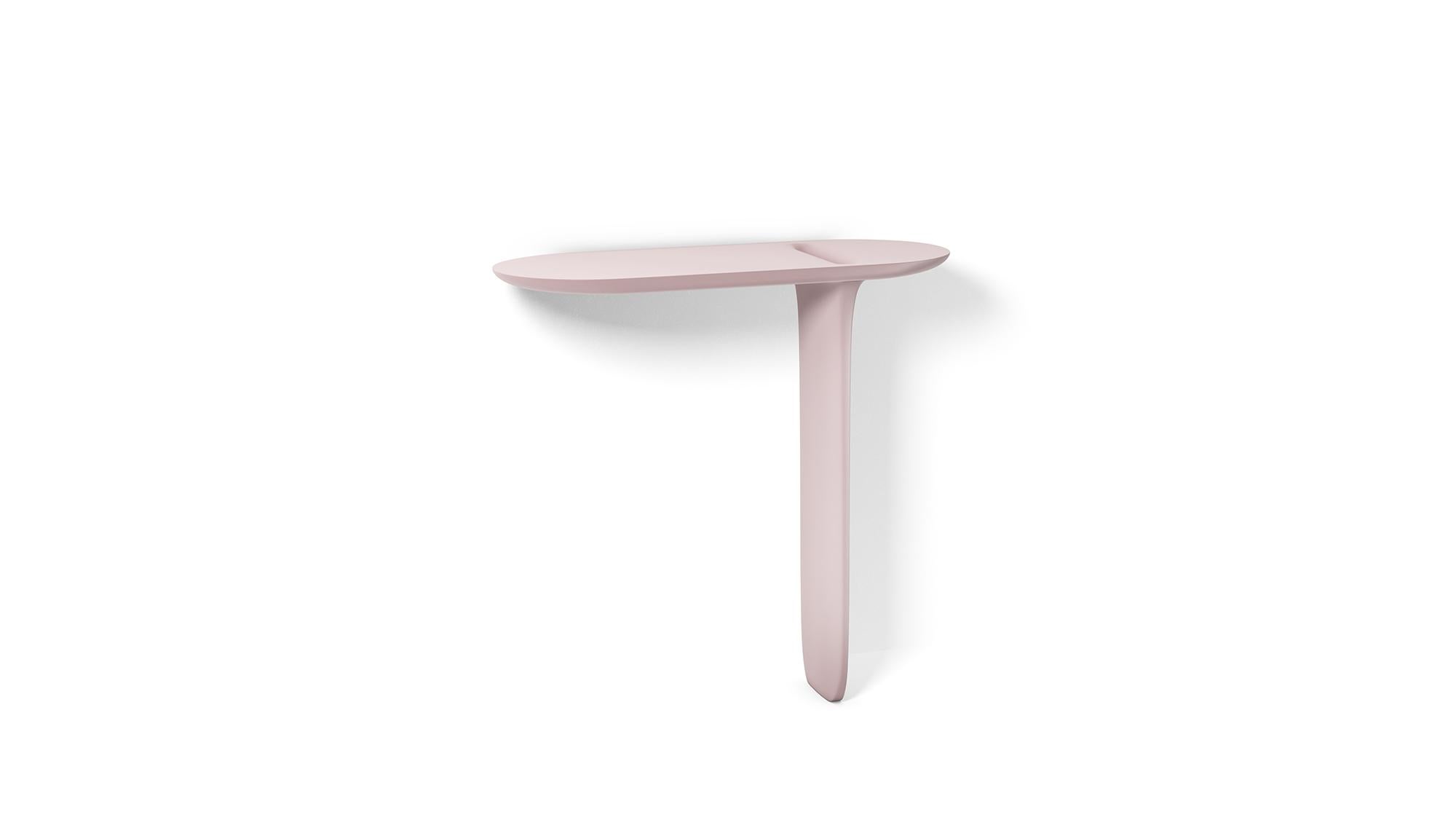 Modern 21st Century Matteo Cibic Console Table Matt FadedLacqueredMDF Scapin Collezioni For Sale