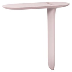 Matteo Cibic, Konsolentisch, Rosa, matt lackiert, MDF Scapin Collezioni, 21. Jahrhundert