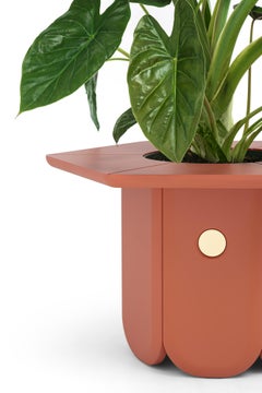 Petit vase Matteo Cibic du 21ème siècle laqué mat MDF Scapin Collezioni