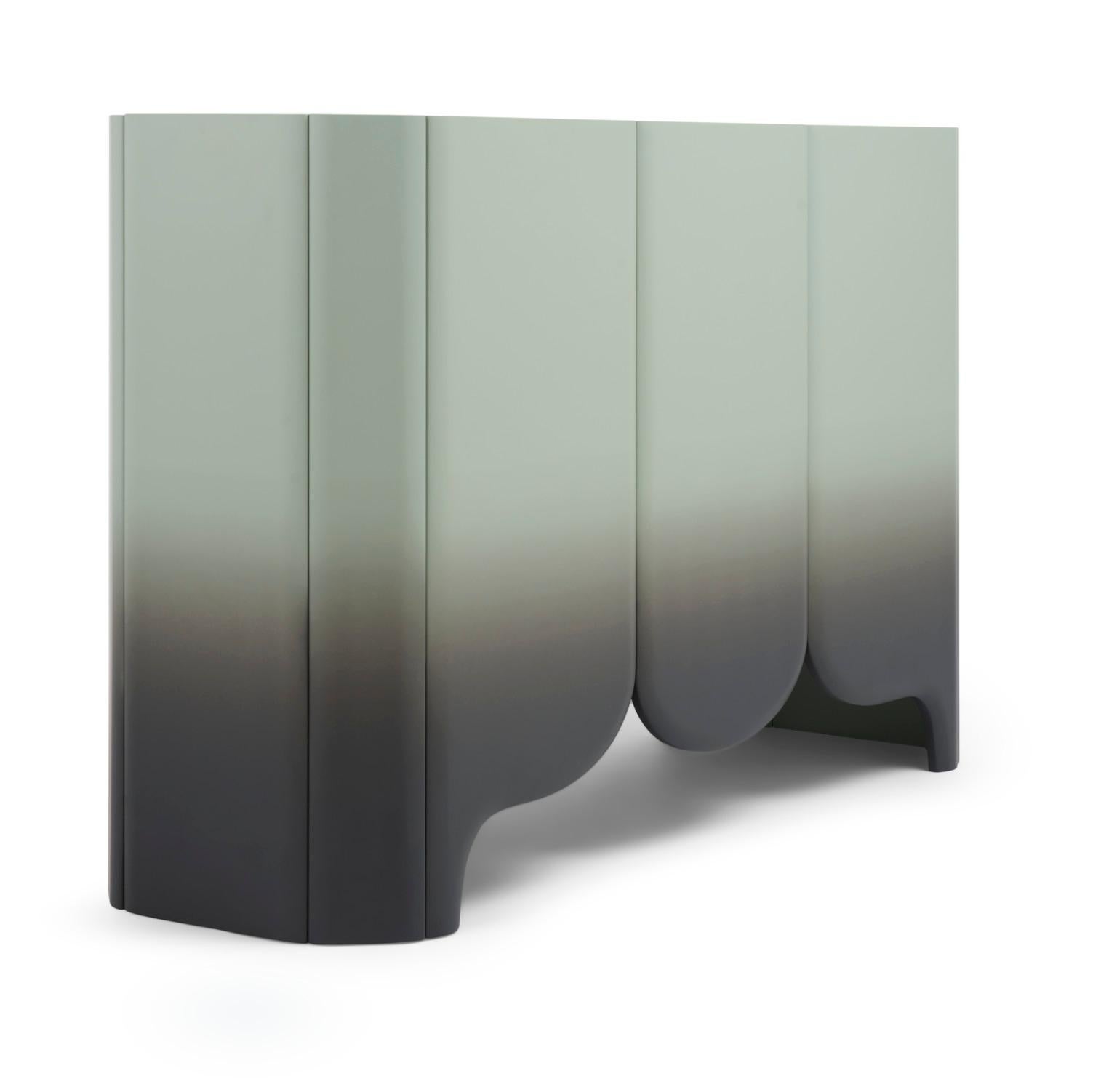 Sideboard design by Matteo Cibic, product by Scapin Collezioni.