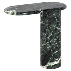 21st Century Matteo Zorzenoni Cantilever L Coffee Table Alpi Green Marble