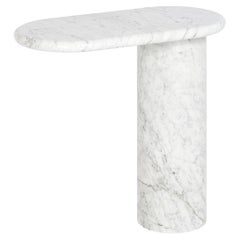 21st Century Matteo Zorzenoni Cantilever L Coffee Table Black Marquinia Marble