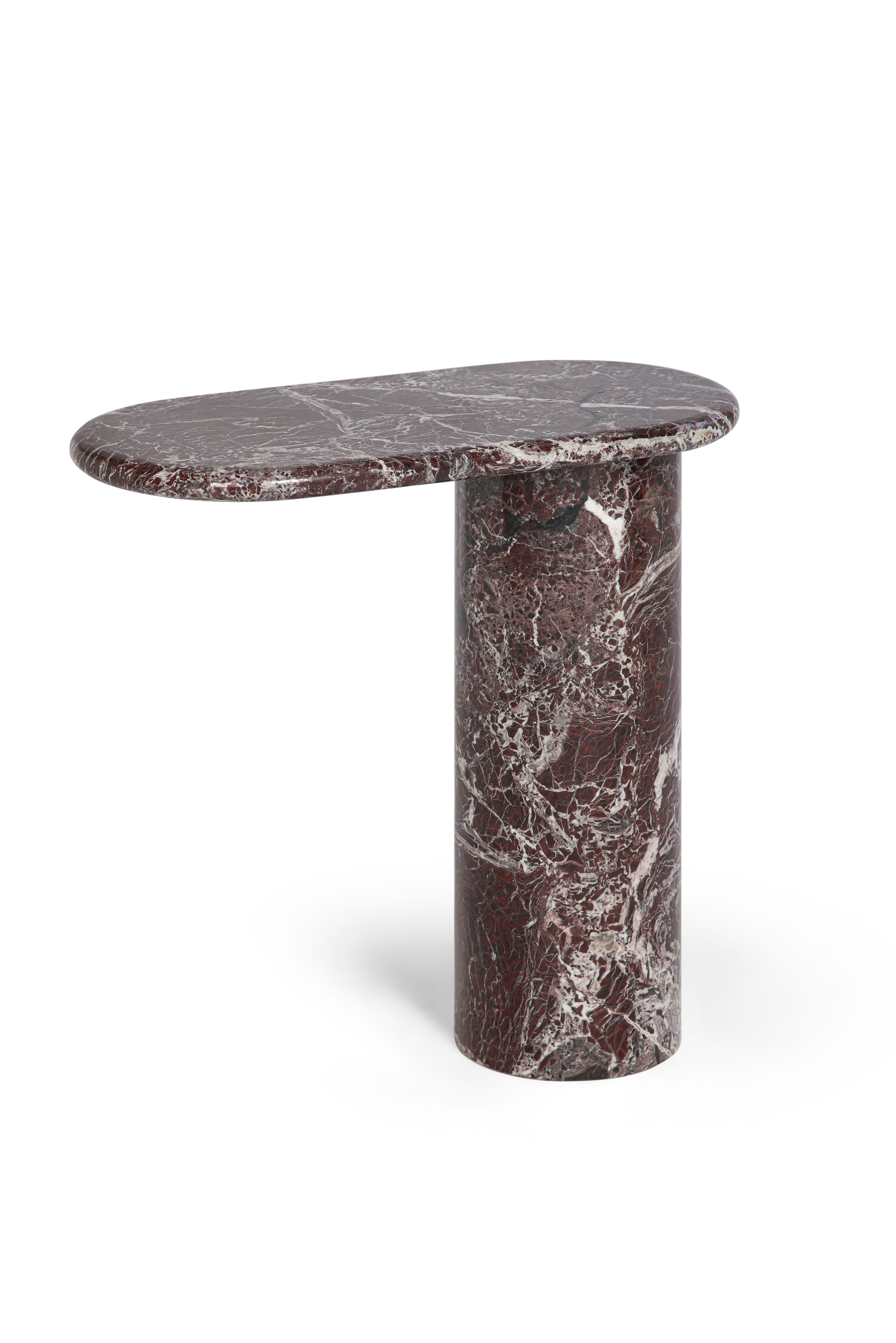 21st Century Matteo Zorzenoni Cantilever L Coffee Table Black Marquinia Marble For Sale 1