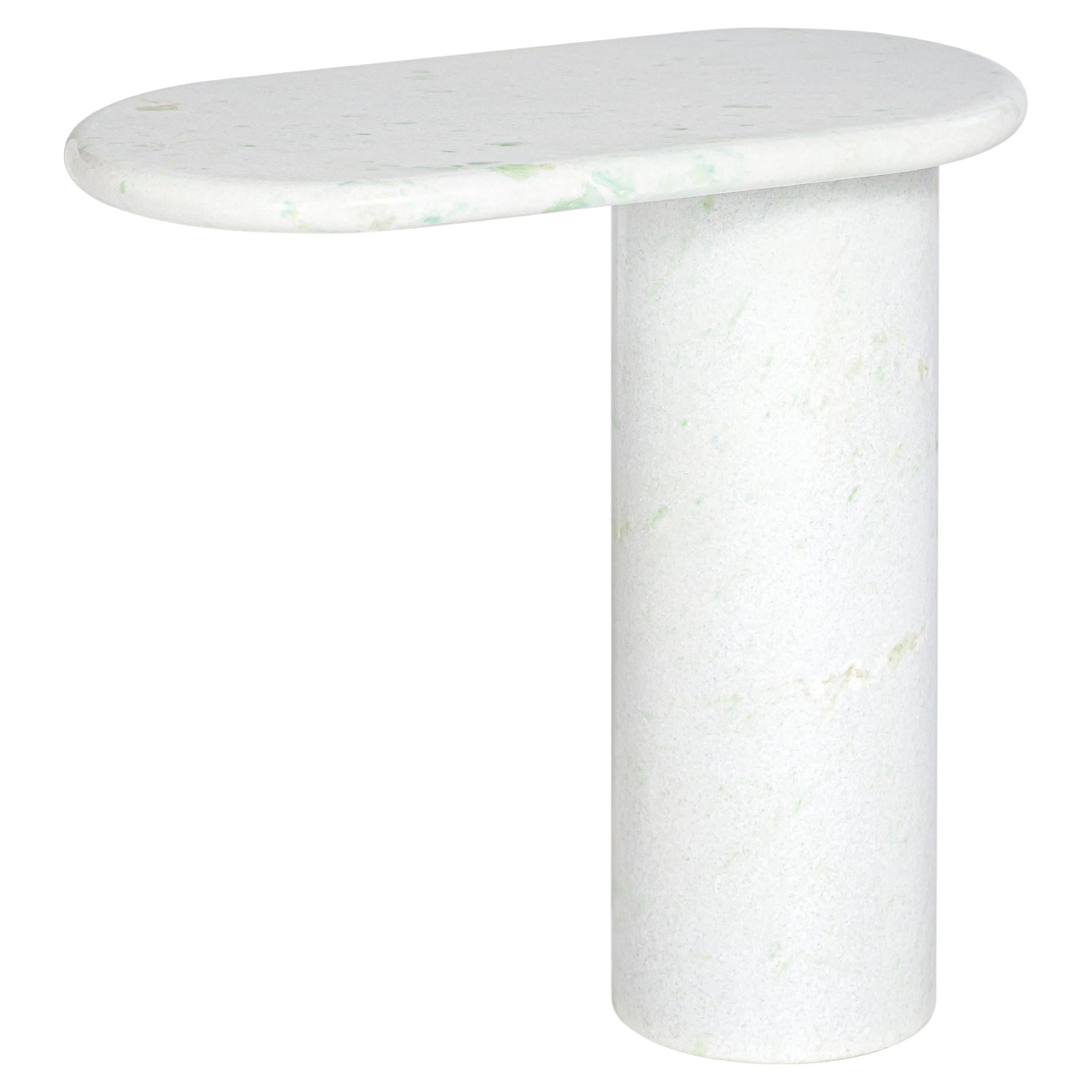Moderne Table basse Cantilever L en travertin de Matteo Zorzenoni du 21ème siècle en vente