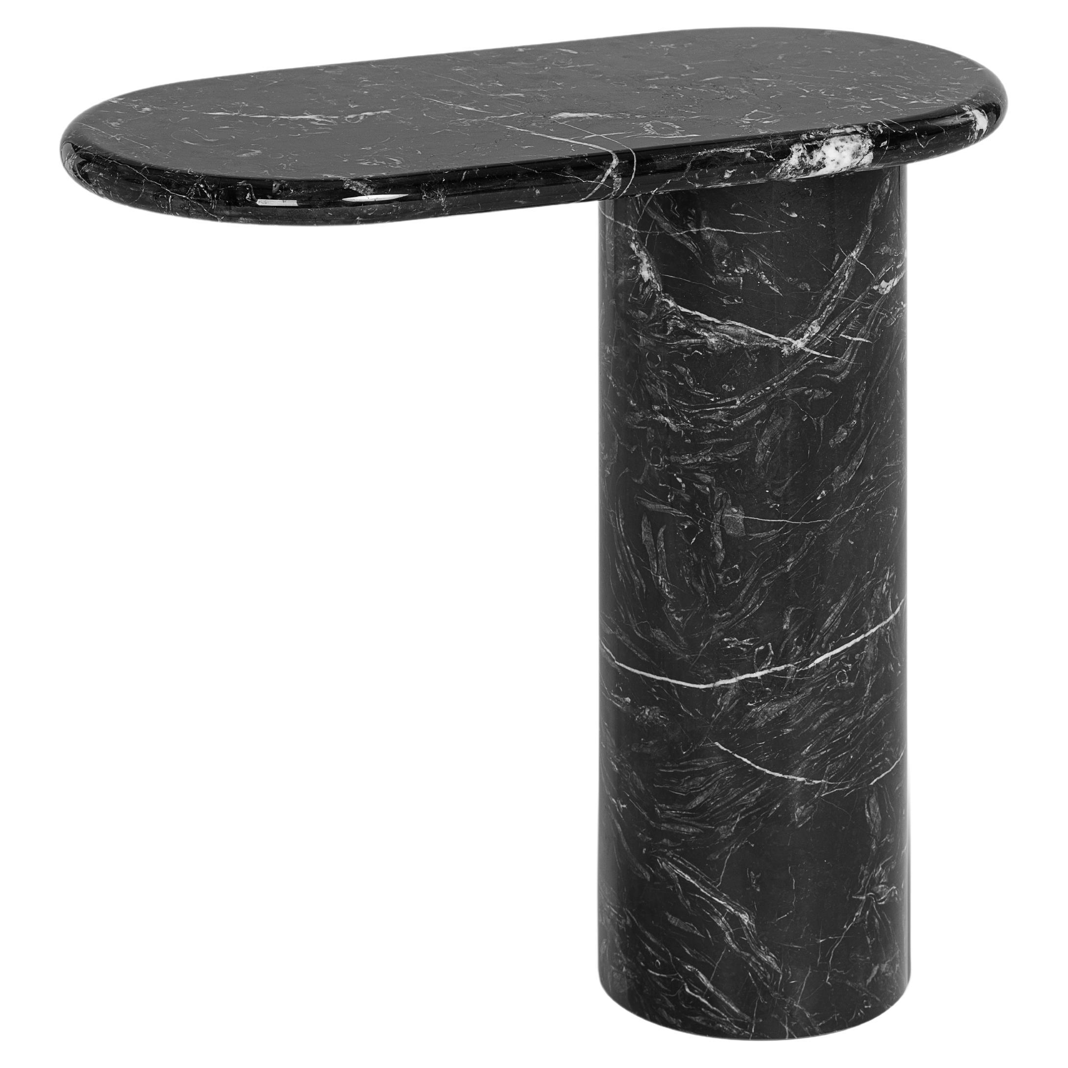 Marbre Table basse Cantilever L en travertin de Matteo Zorzenoni du 21ème siècle en vente