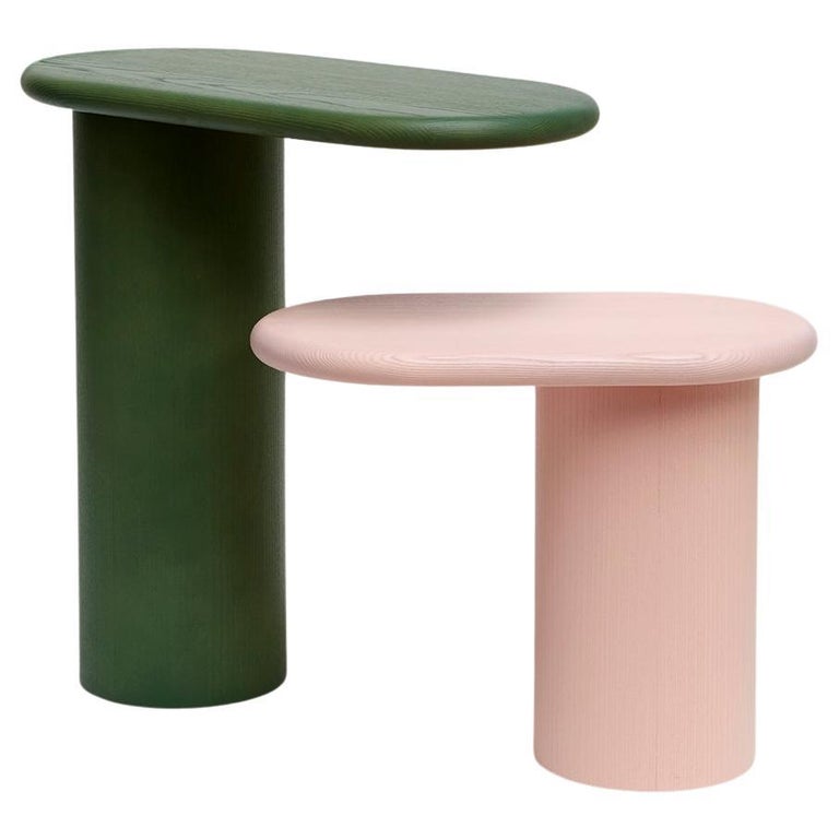 Modern 21st Century Matteo Zorzenoni Cantilever L Coffee Table Wood For Sale