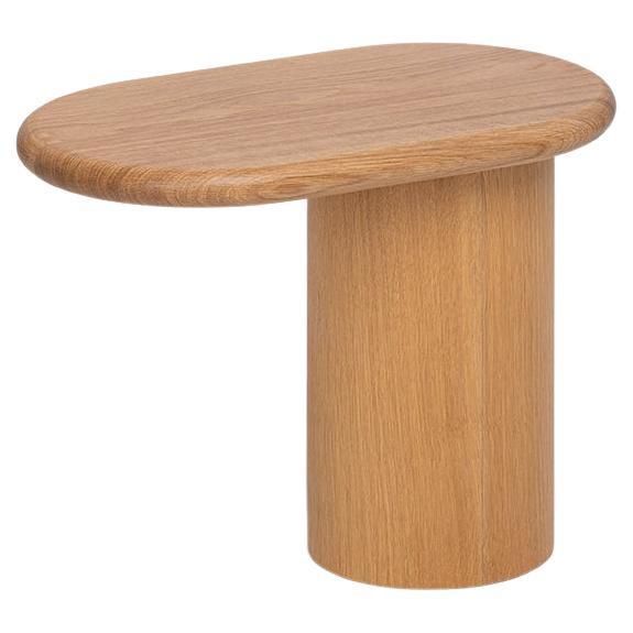 21st Century Matteo Zorzenoni Cantilever S Side Coffee Table Oak Wood Scapin For Sale