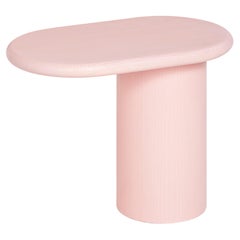 21st Century Matteo Zorzenoni Cantilever S Side Coffee Table Wood Pink Scapin