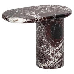 21. Jahrhundert Matteo Zorzenoni CantileverSide Couchtisch Marmor Rot Scapin