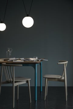 Siglo XXI Matteo Zorzenoni Mesa de Comedor Estructura Metálica Filete de Madera S Escapin