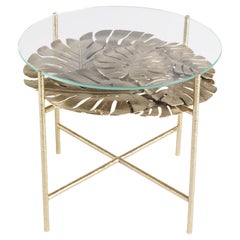 Table d'appoint Maui en laiton du 21e siècle par Roberto Cavalli Home Interiors