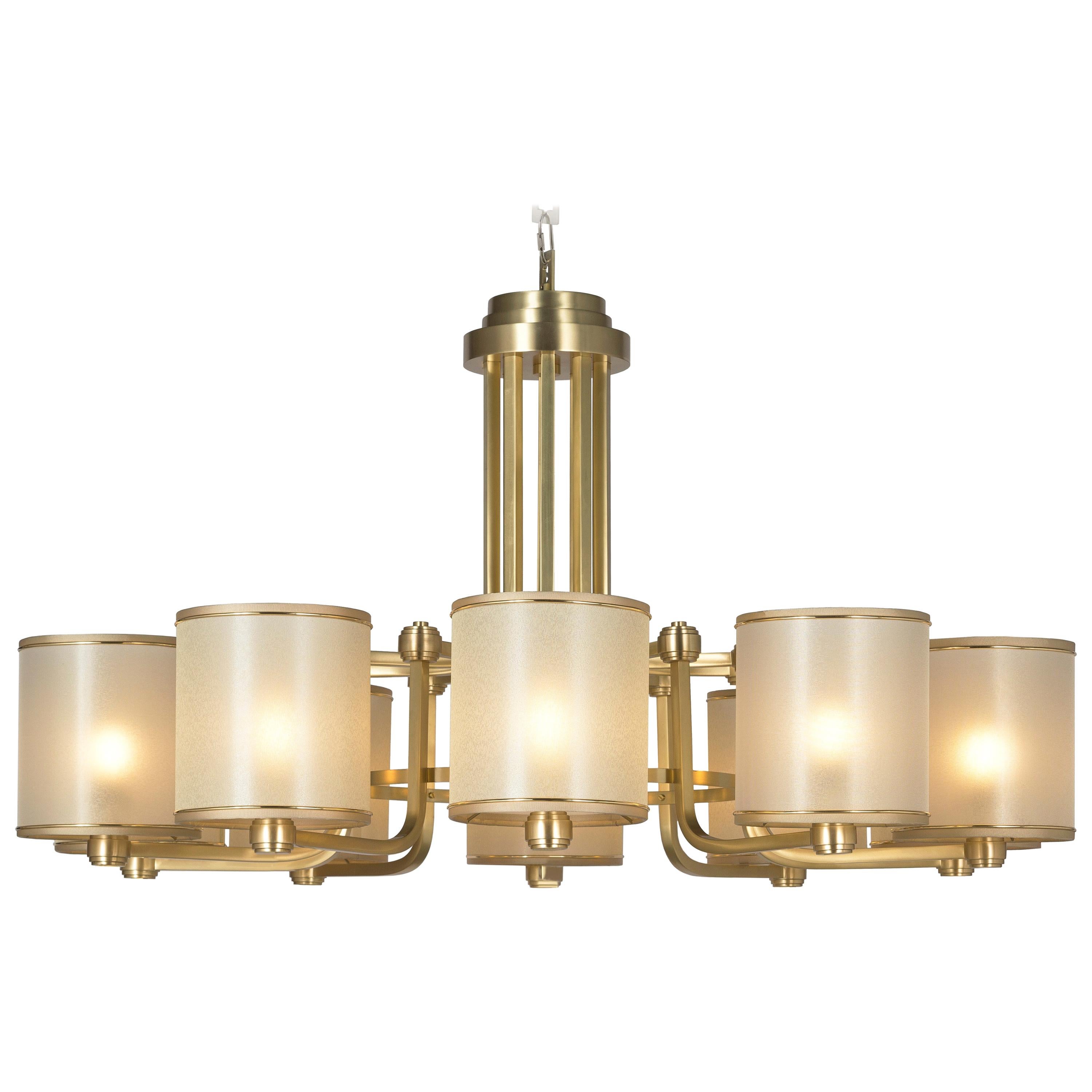MAXI IDYLL Chandelier 5212-BB-03 by OFFICINA LUCE For Sale