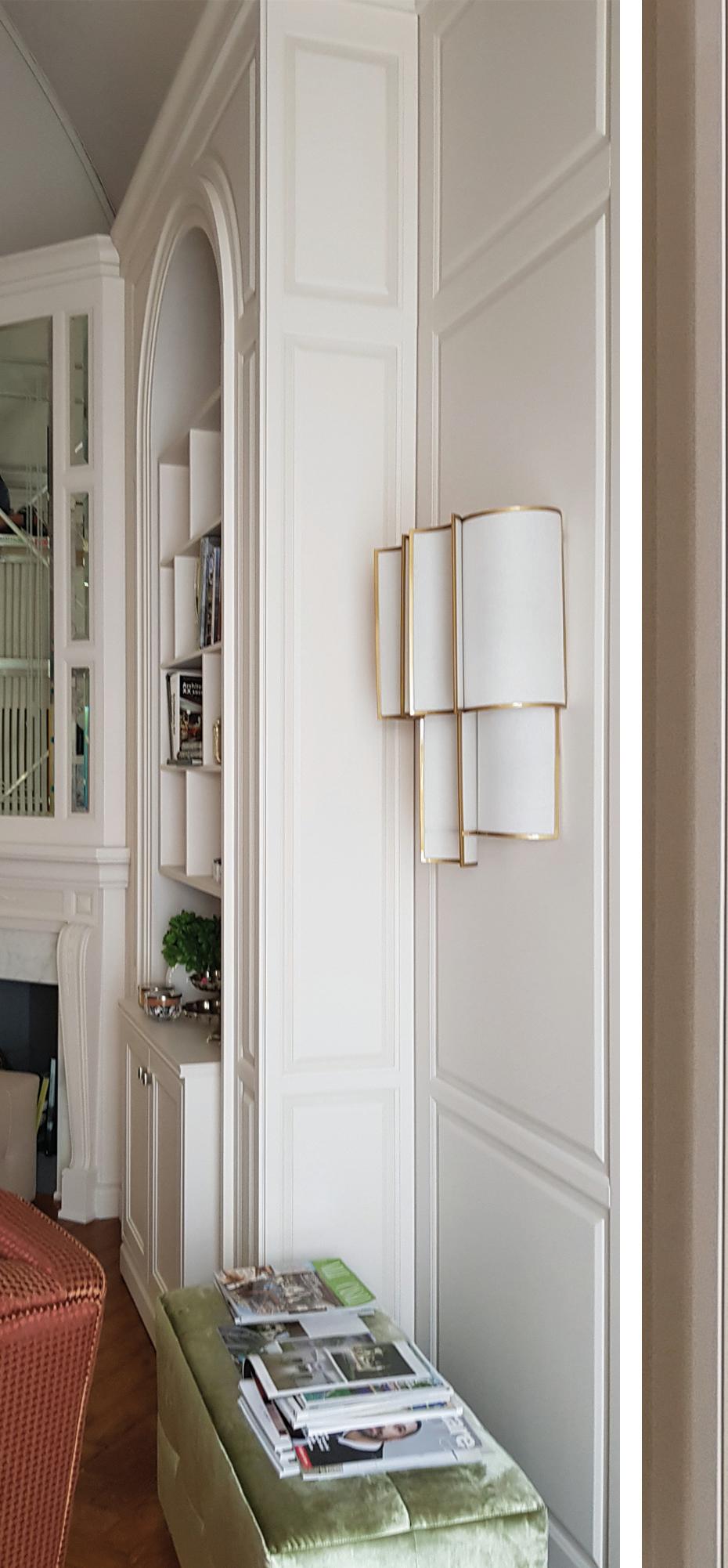 Lámpara de pared MAXI SHADE 1421-GG-35 by OFFICINA LUCE Galvanizado en venta