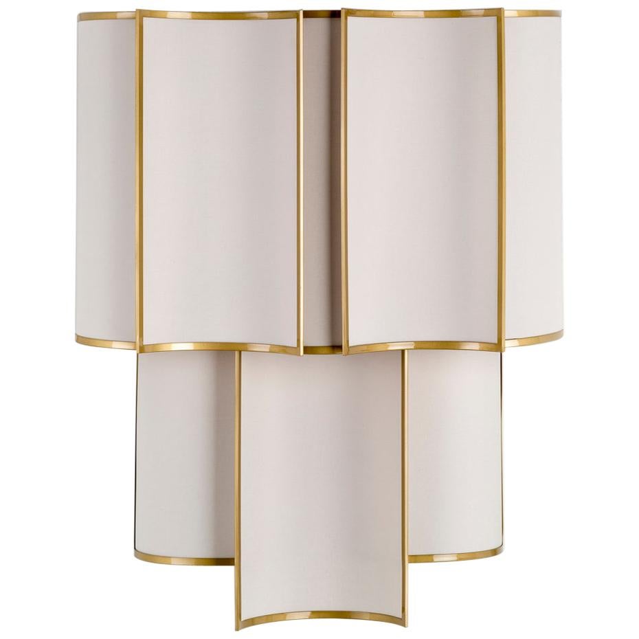 MAXI SHADE Wall Lamp 1421-GG-35 by OFFICINA LUCE For Sale